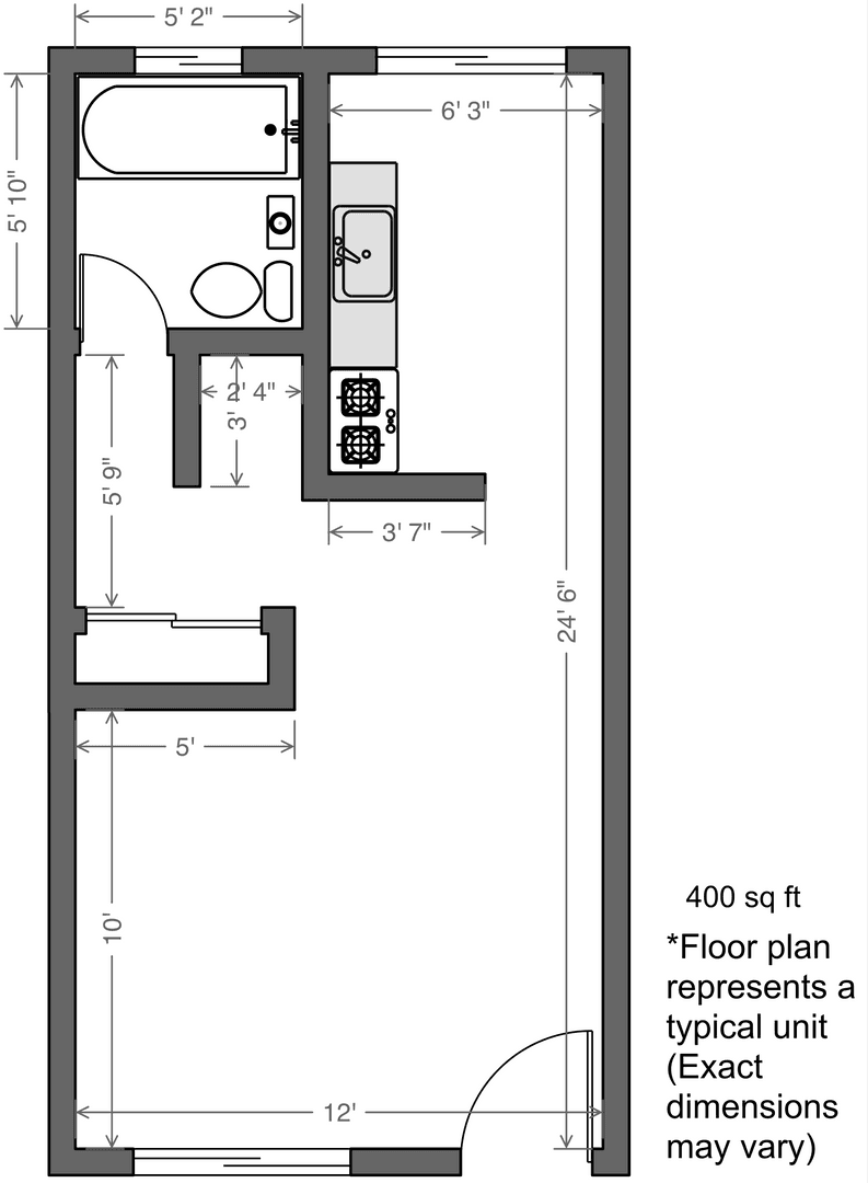 Hawthorne Apartment: 3734 W. El Segundo Blvd