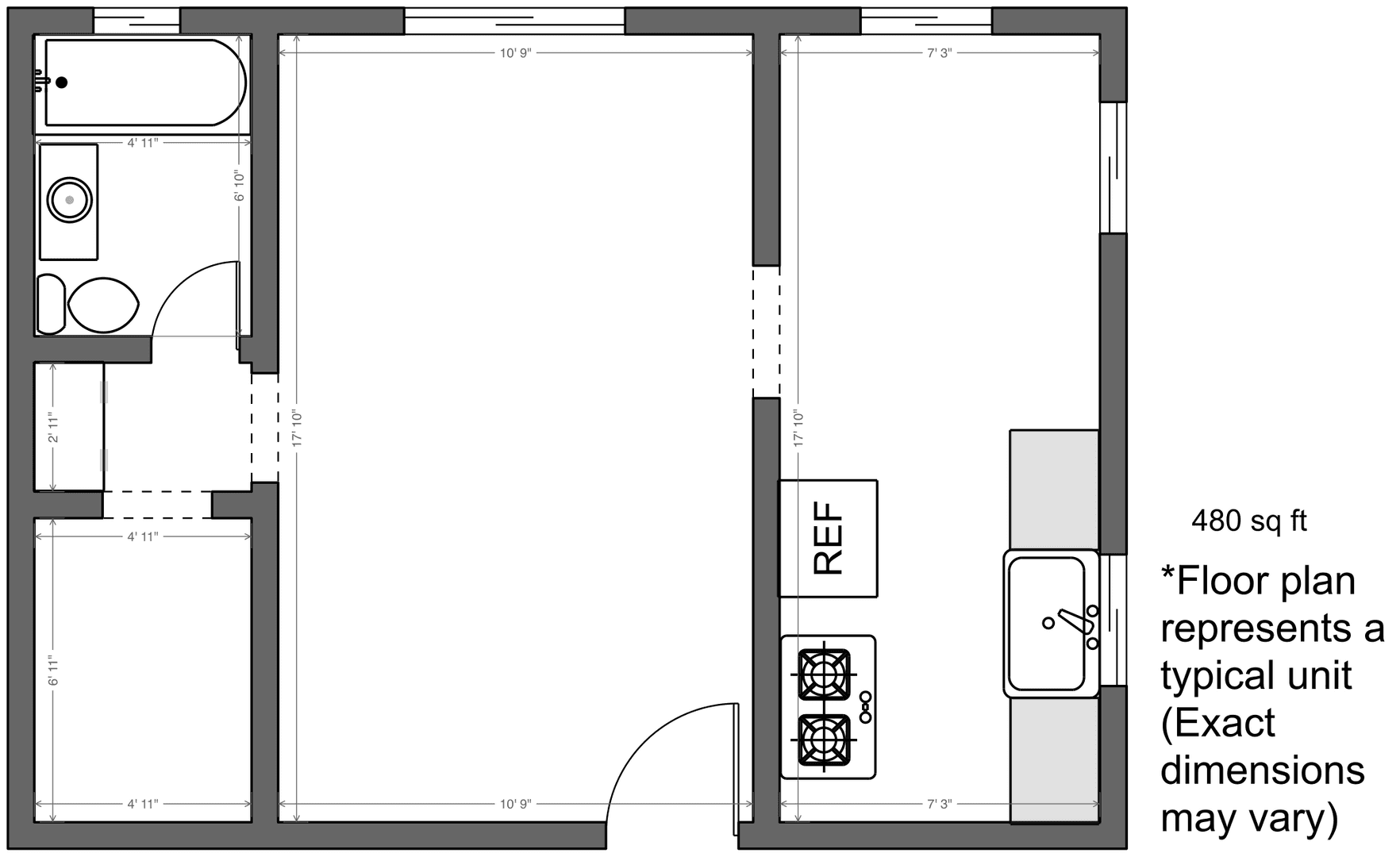 Wilmington Apartment: 1147 Broad Ave.