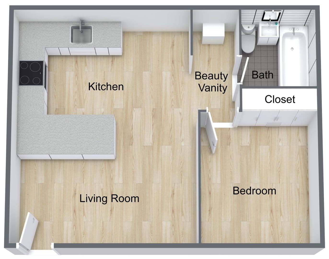 Westminster Apartment: 7012 Main Street
