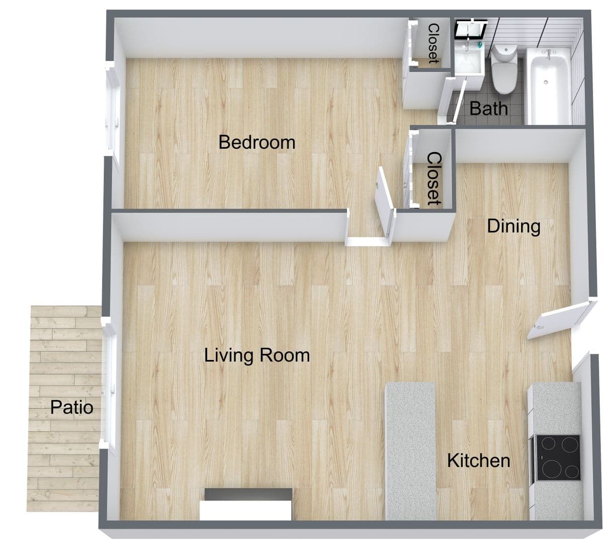 Whittier Apartment: 11555 Santa Gertrudes Avenue