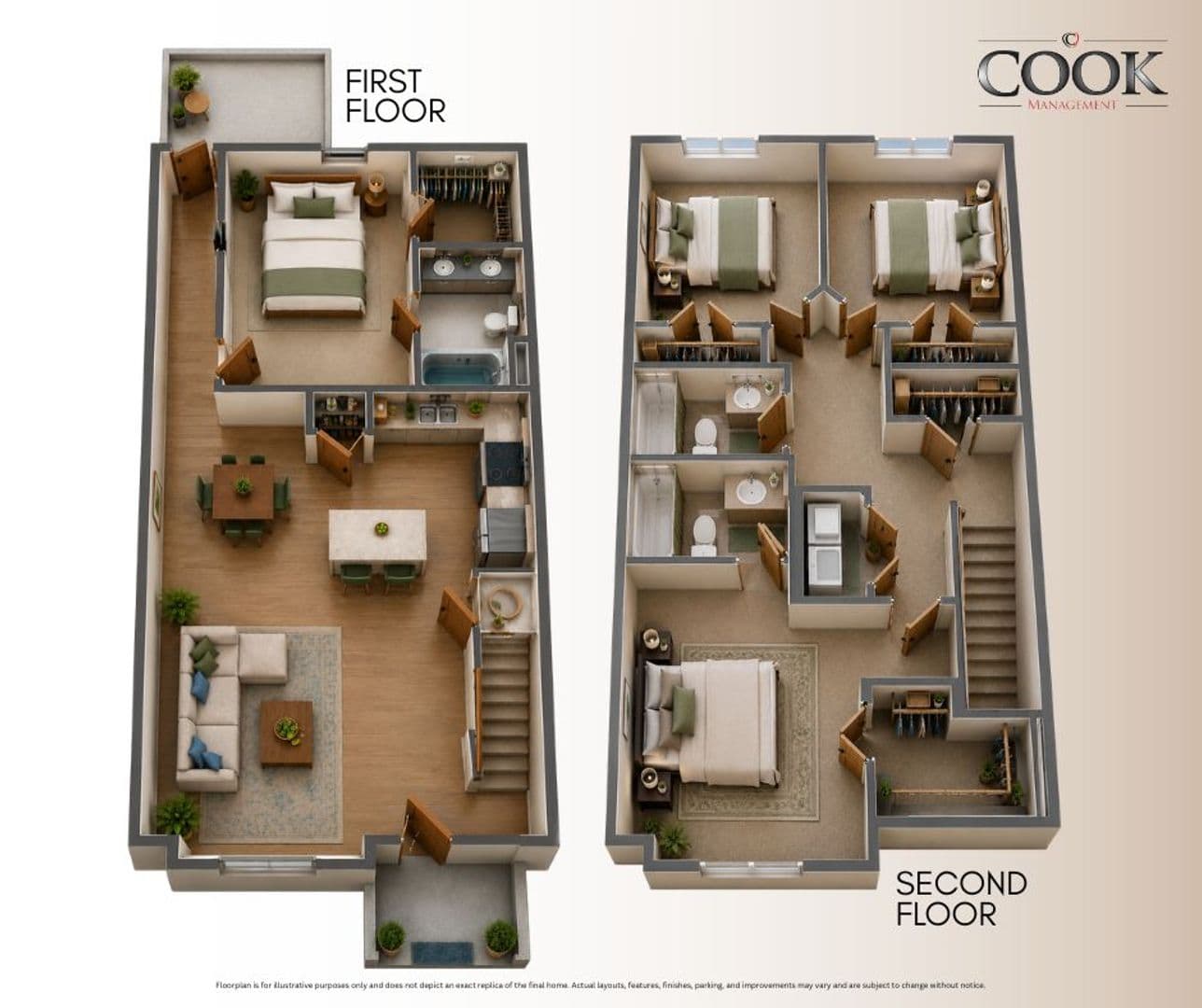 Oakwood Townhome: 4220 Crosby Lane