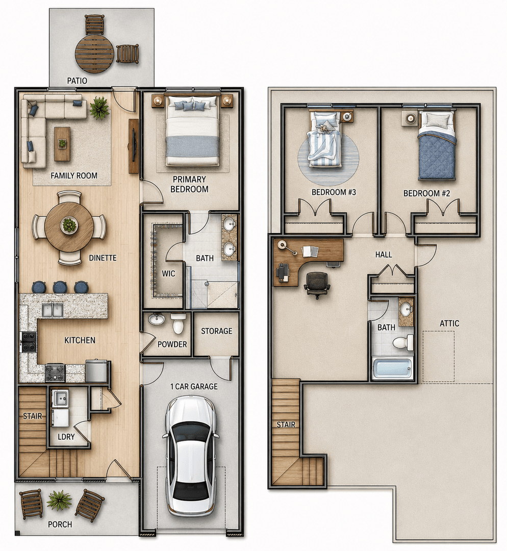 Cornelia Townhome: 156 Orchard Reserve
