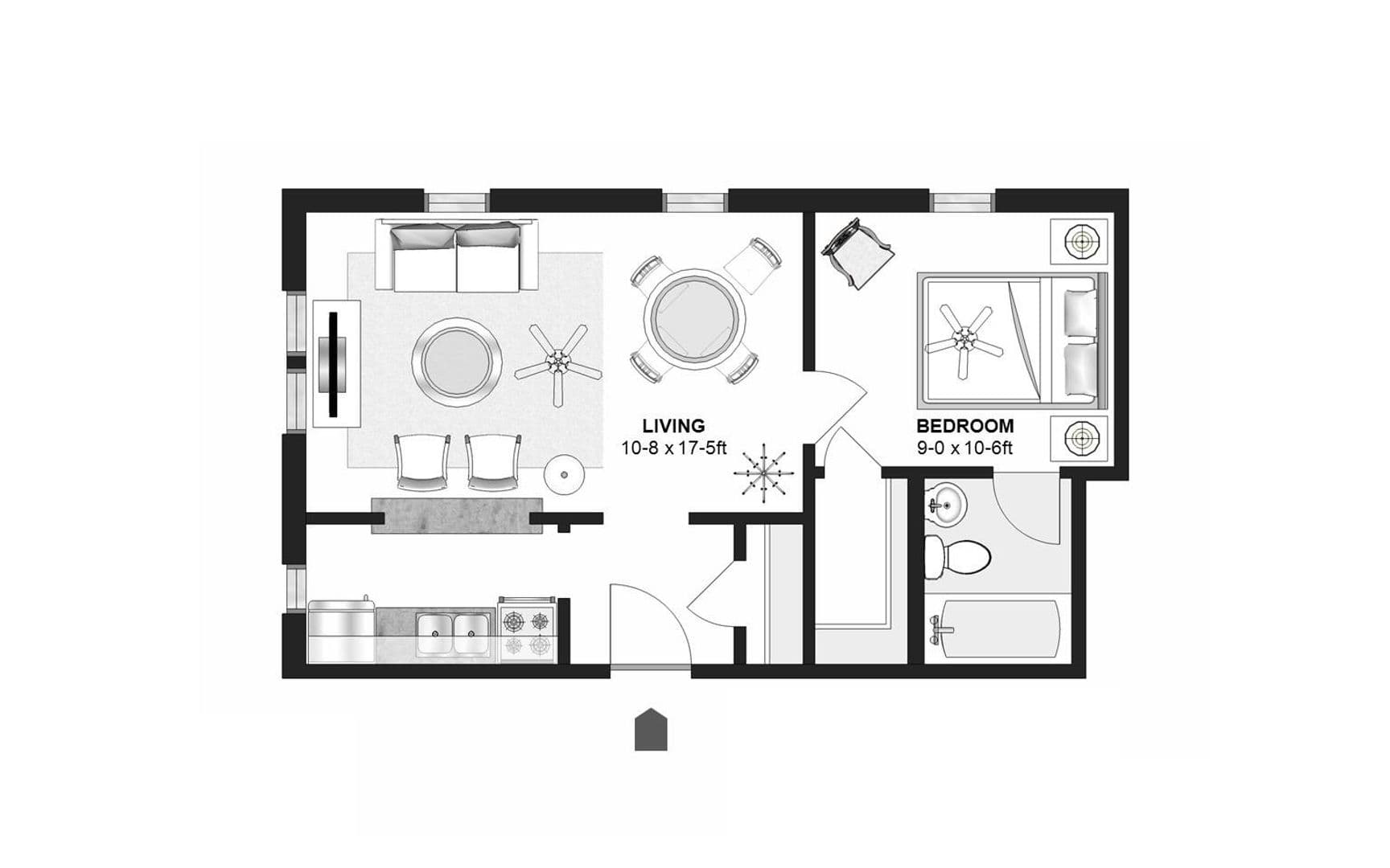 Minneapolis Apartment: 22 Oak Grove Street