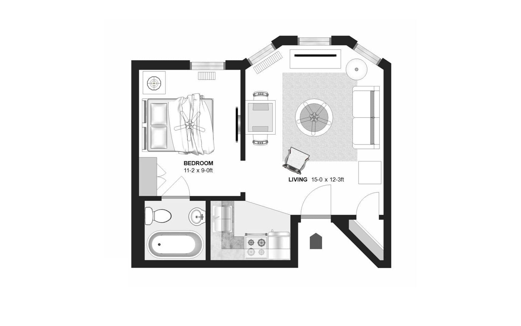 Minneapolis Apartment: 2820 First Avenue South