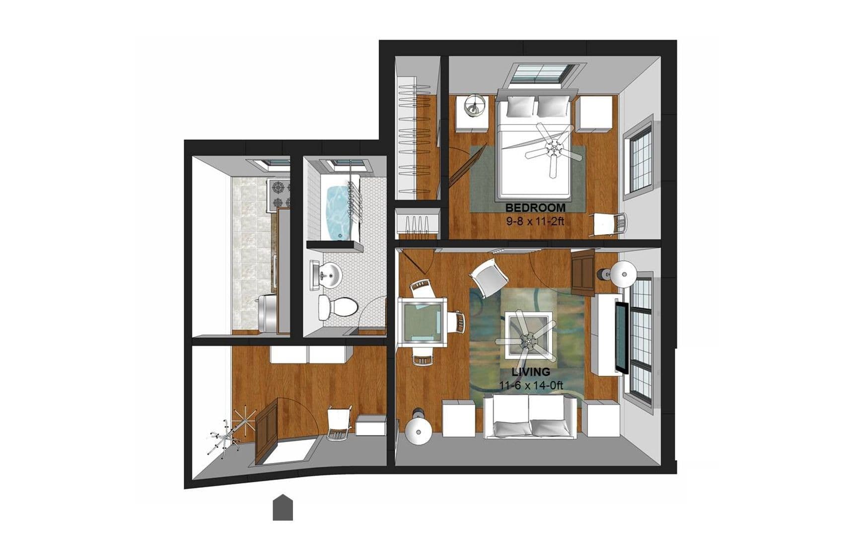 Minneapolis Apartment: 1706 Stevens Avenue South