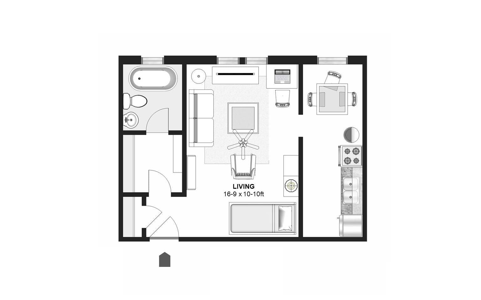 Minneapolis Apartment: 507 East 14th Street