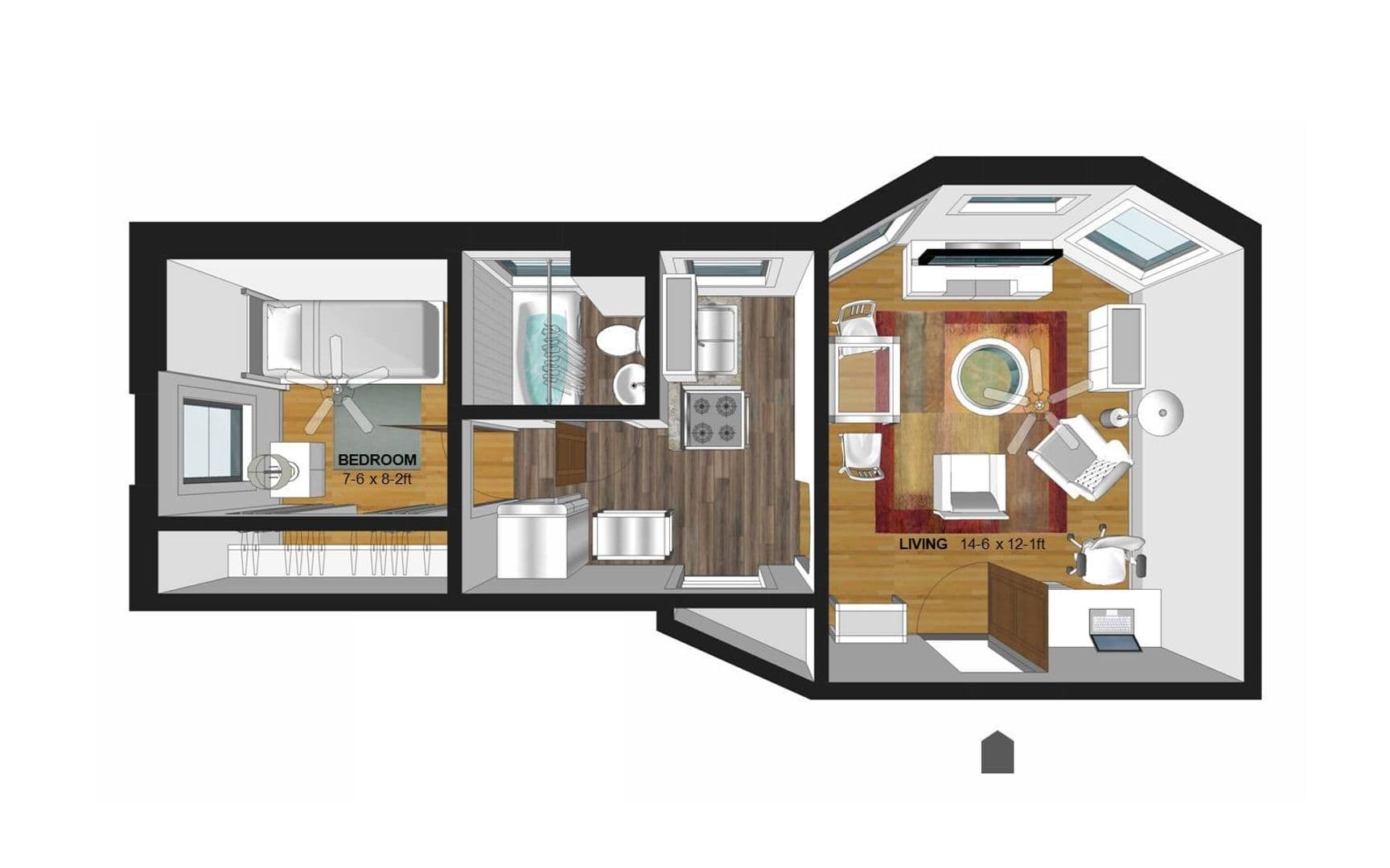 Minneapolis Apartment: 2820 First Avenue South