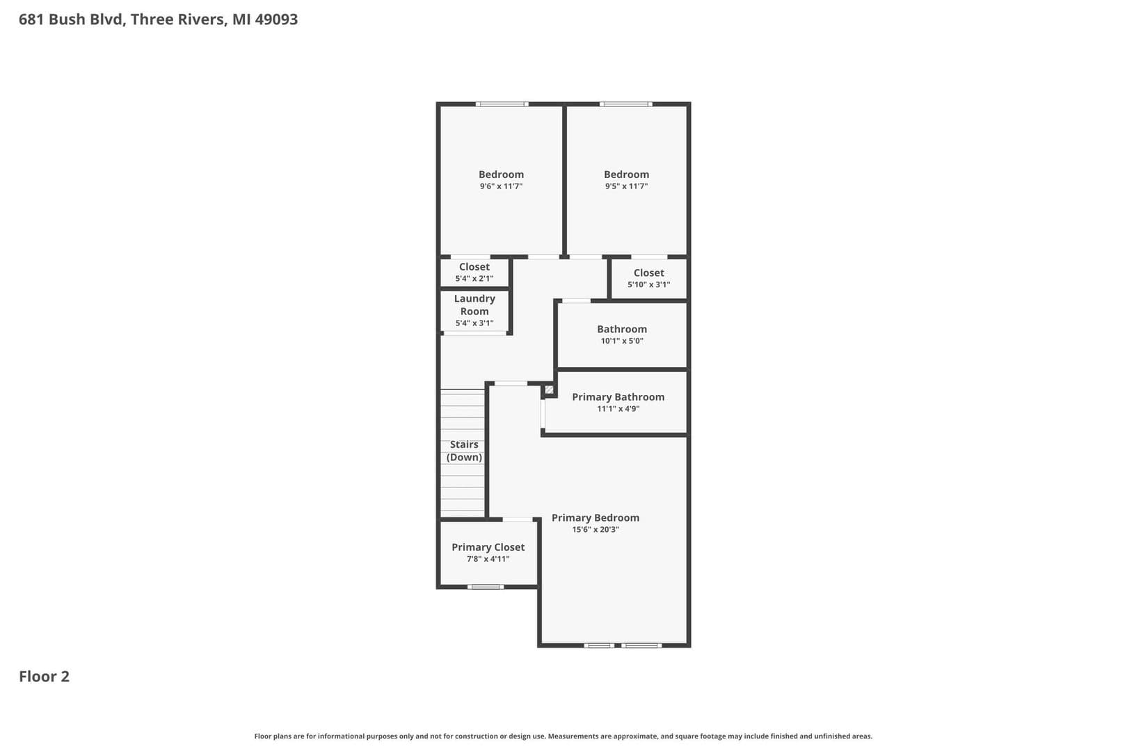 Three Rivers House: 681 Bush Boulevard
