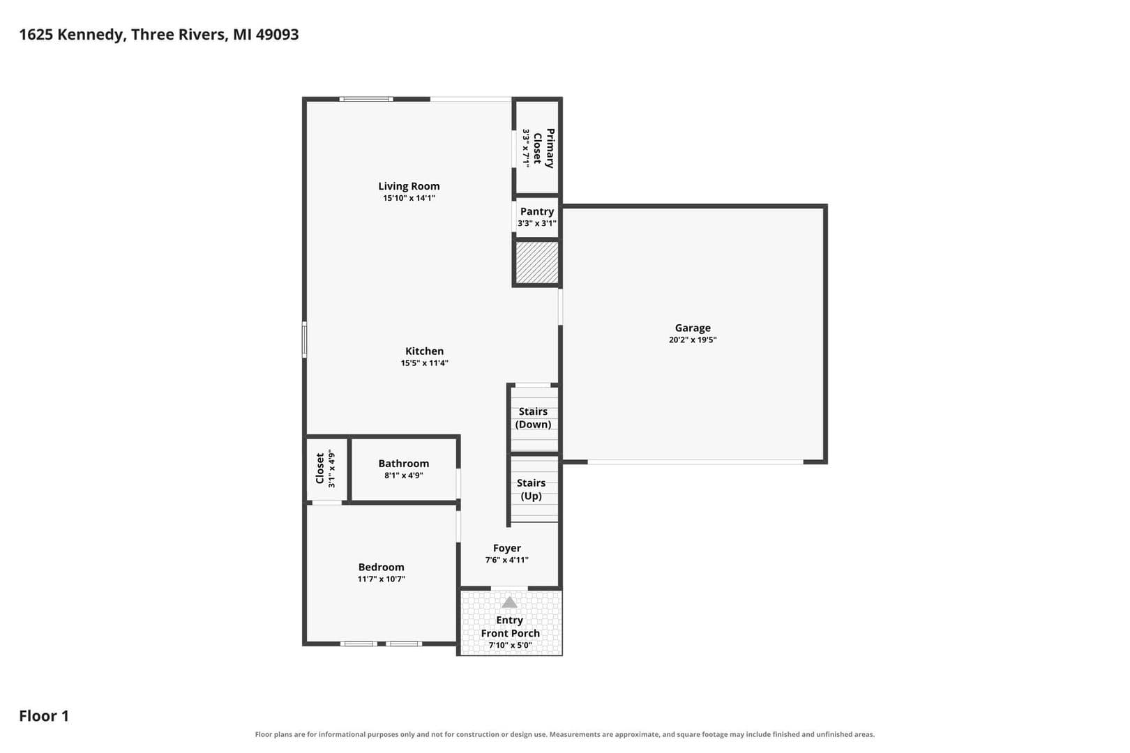 Three Rivers House: 1625 Kennedy Boulevard