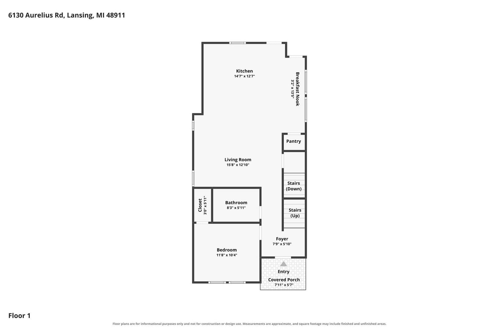 Lansing House: 6130 Aurelius Road
