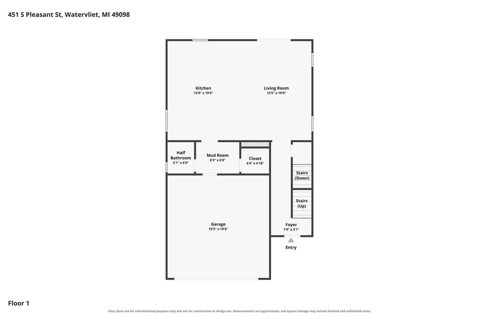 Watervliet House: 451 Pleasant Street