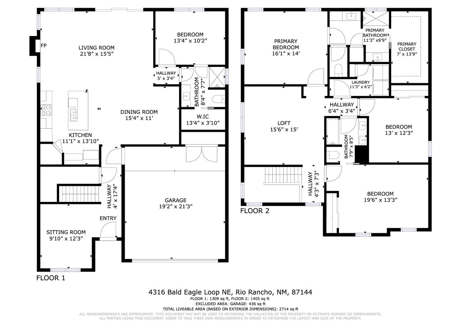 Rio Rancho House: 4316 Bald Eagle Loop
