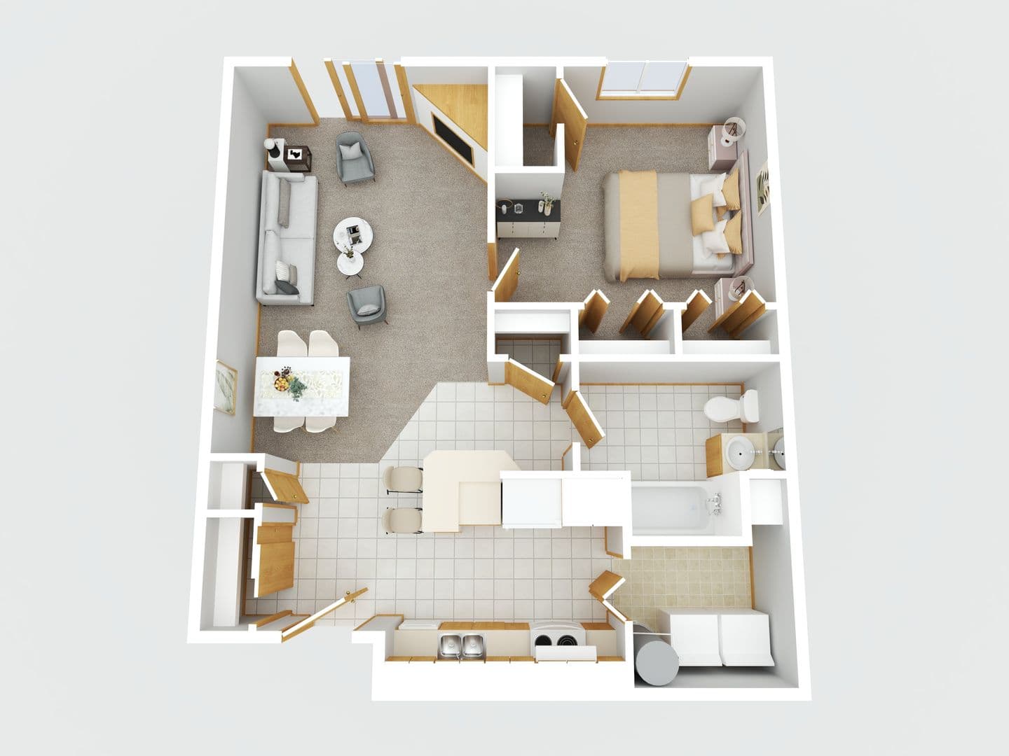 Onalaska Apartment: 135 Marcou Rd