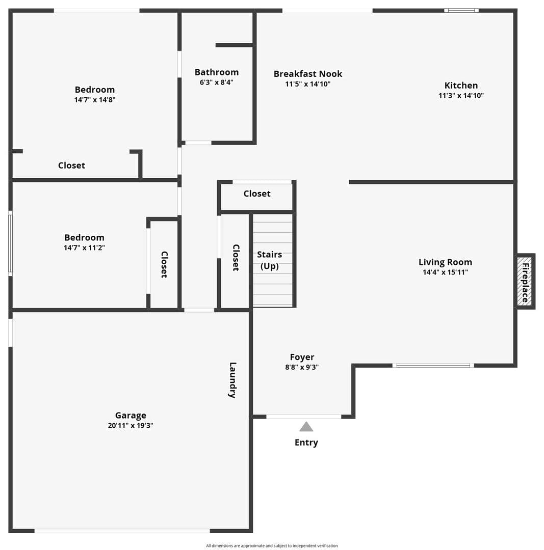 Santa Paula House: 412 Trent Ln