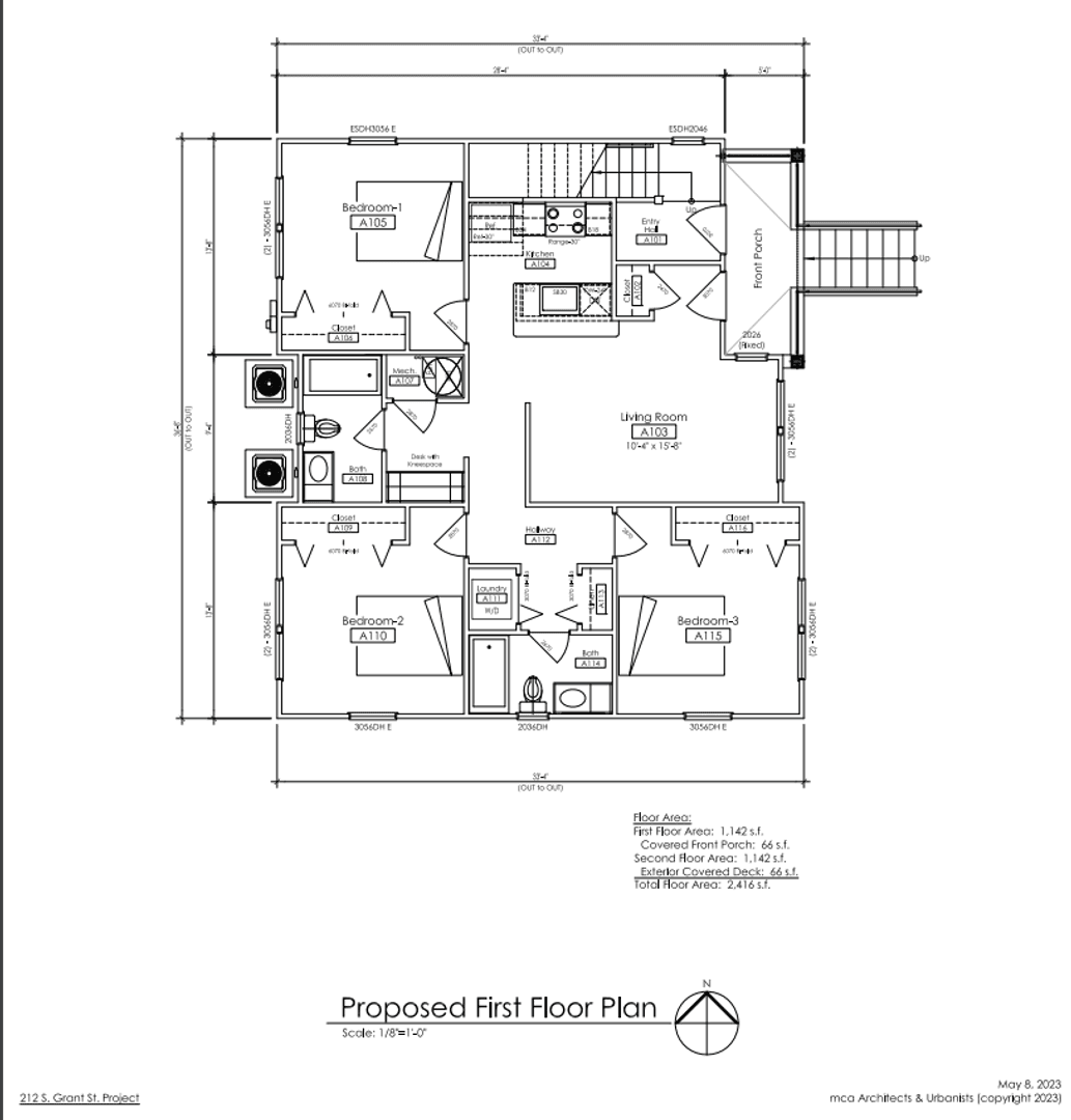 Bloomington House: 212 S. Grant St. - A