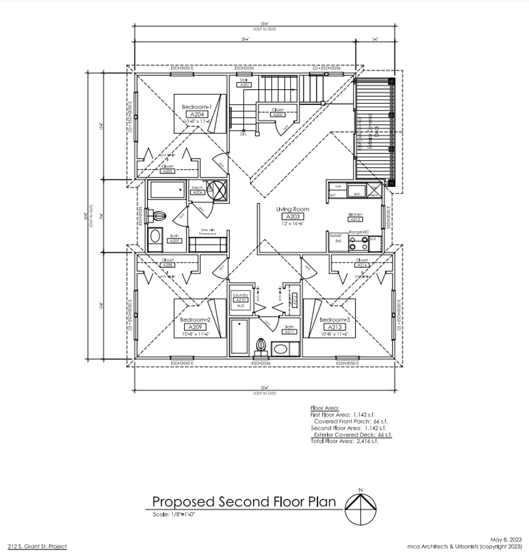 Bloomington House: 212 S. Grant St. - A