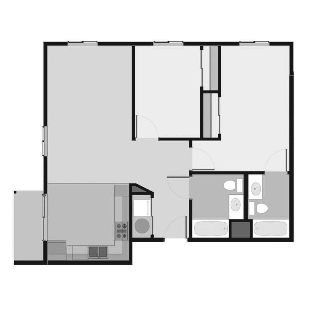 Minot Apartment: 2031 33rd St NW
