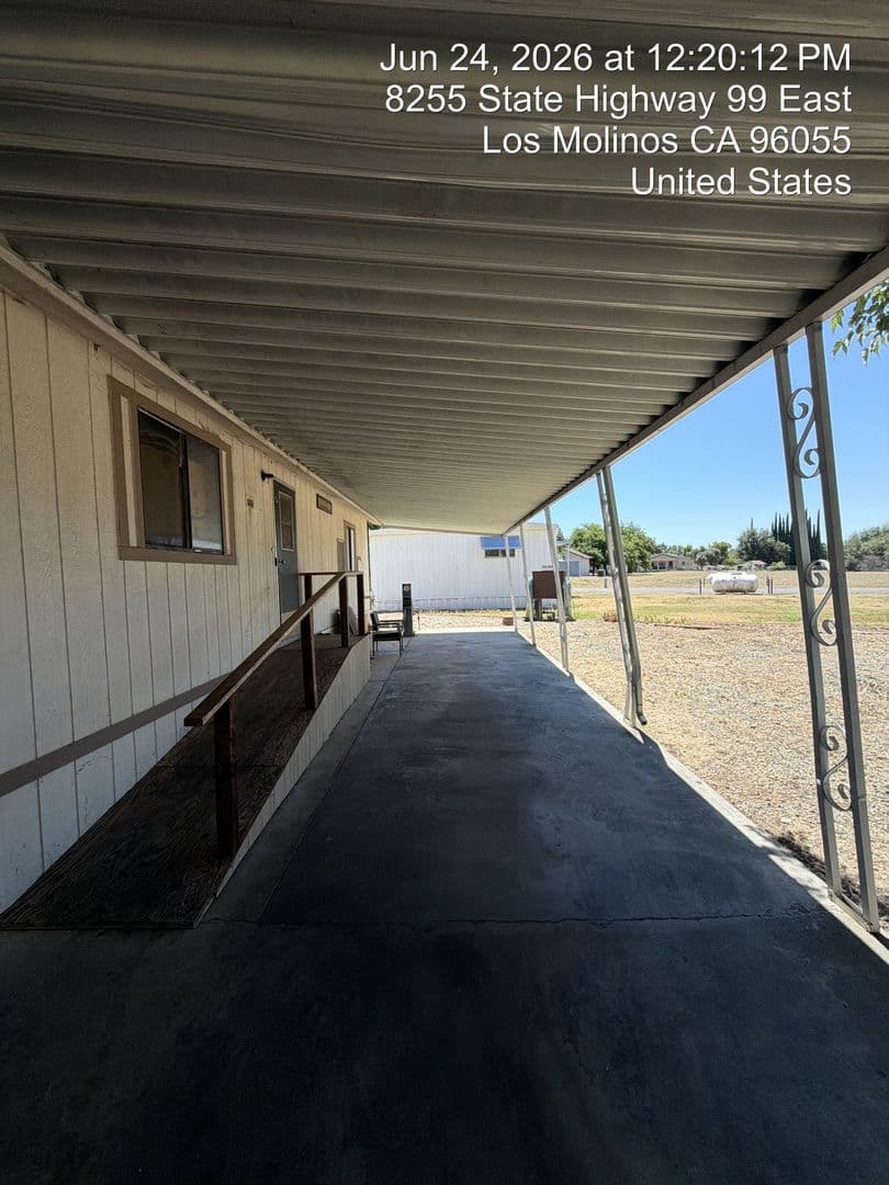 Los Molinos Apartment: 8255 HWY 99 E