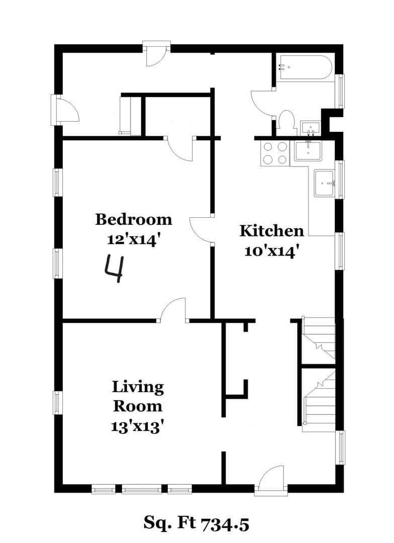 Ann Arbor Apartment: 524 S. Forest Ave