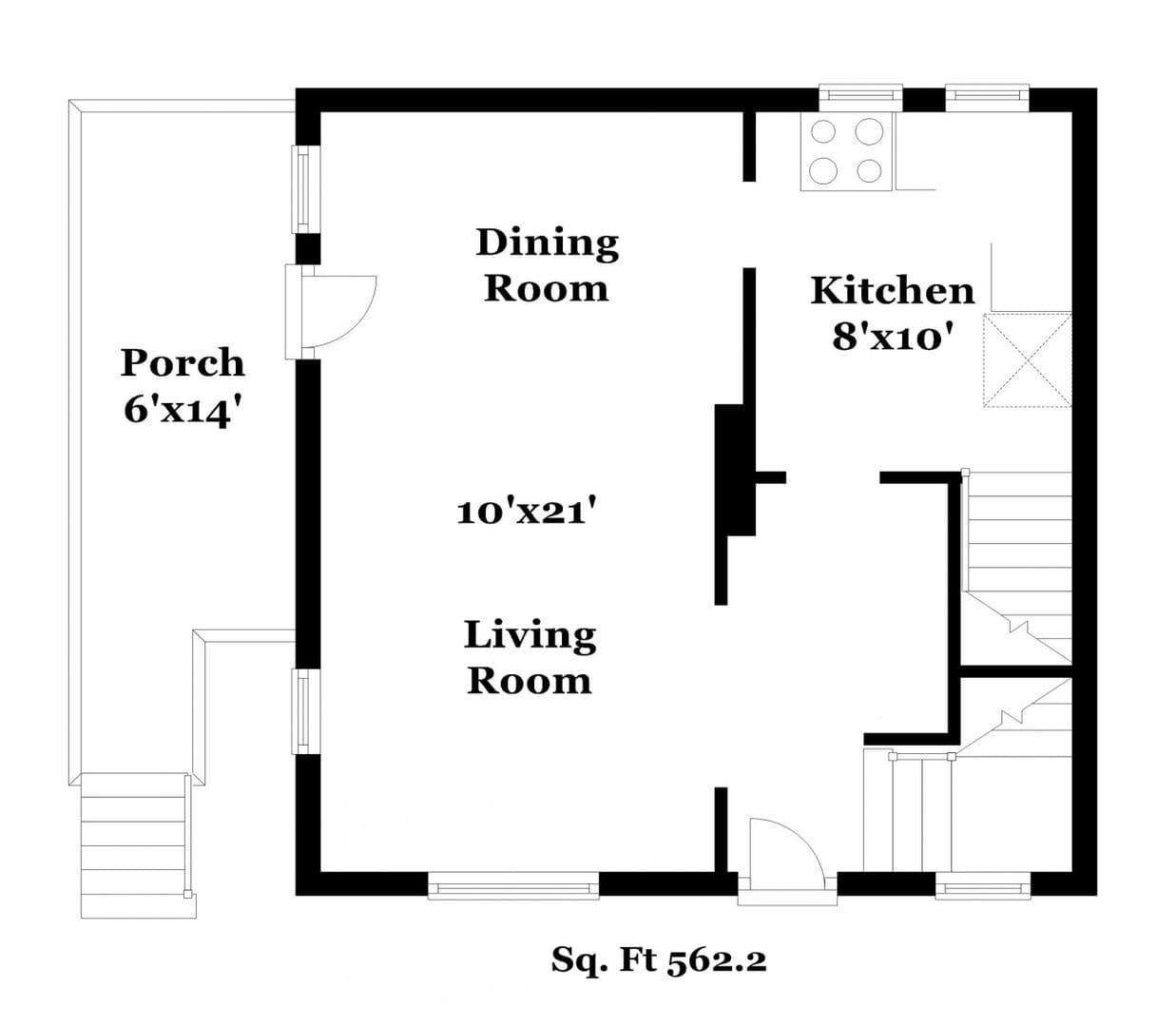 Ann Arbor Apartment: 524 S. Forest Ave