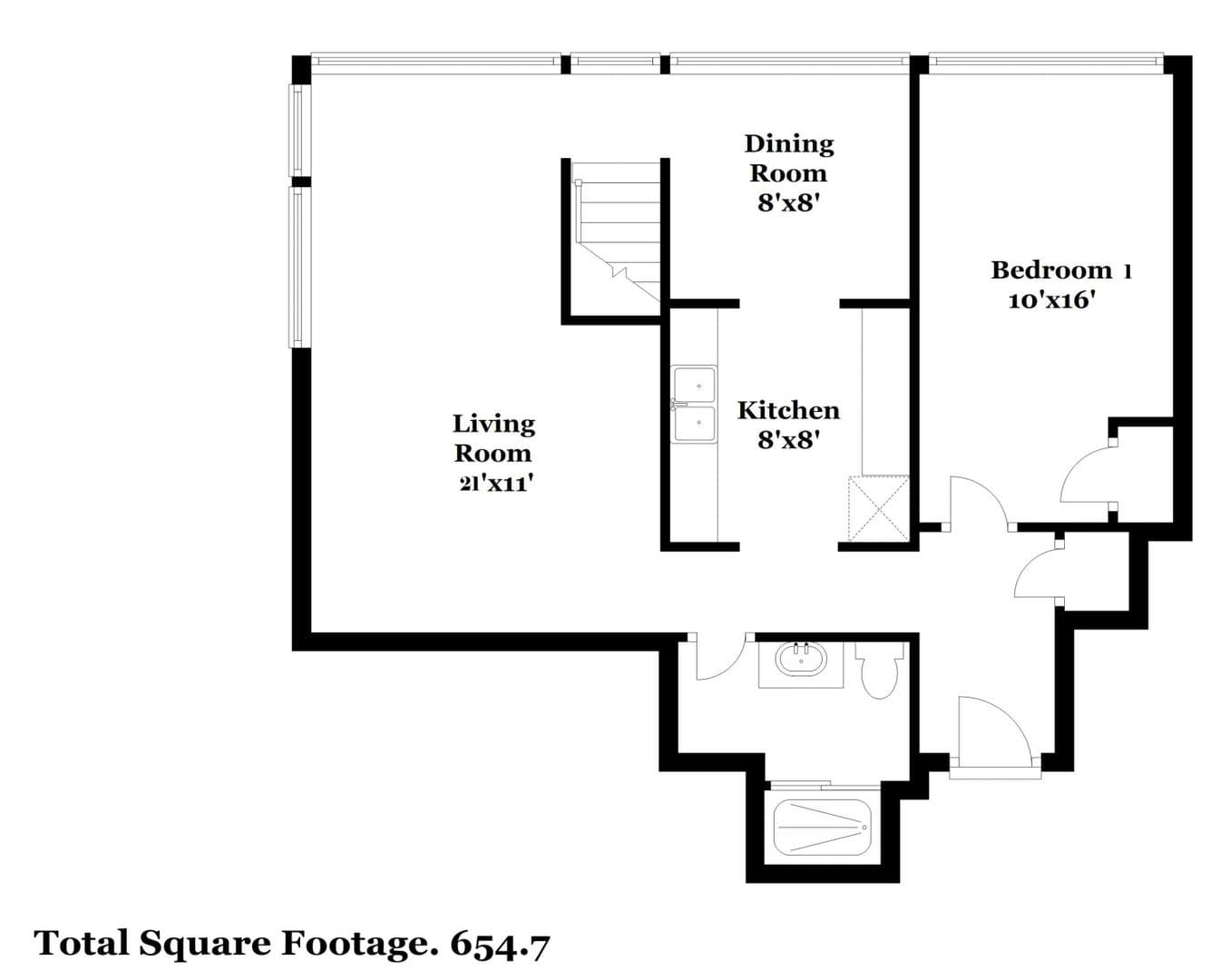 Ann Arbor Apartment: 1315 Hill St