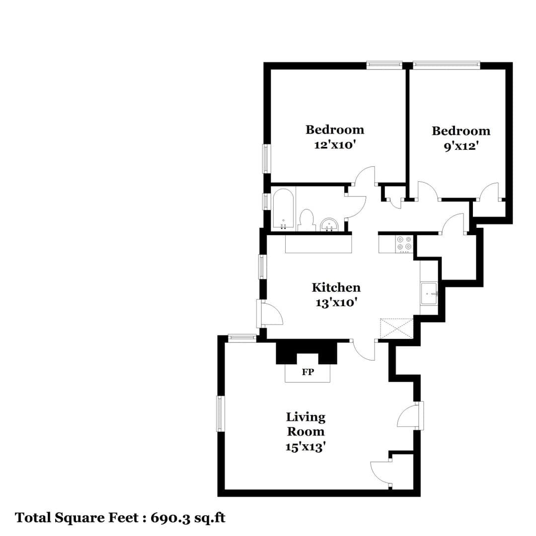 Ann Arbor Apartment: 1328 Washtenaw Ave