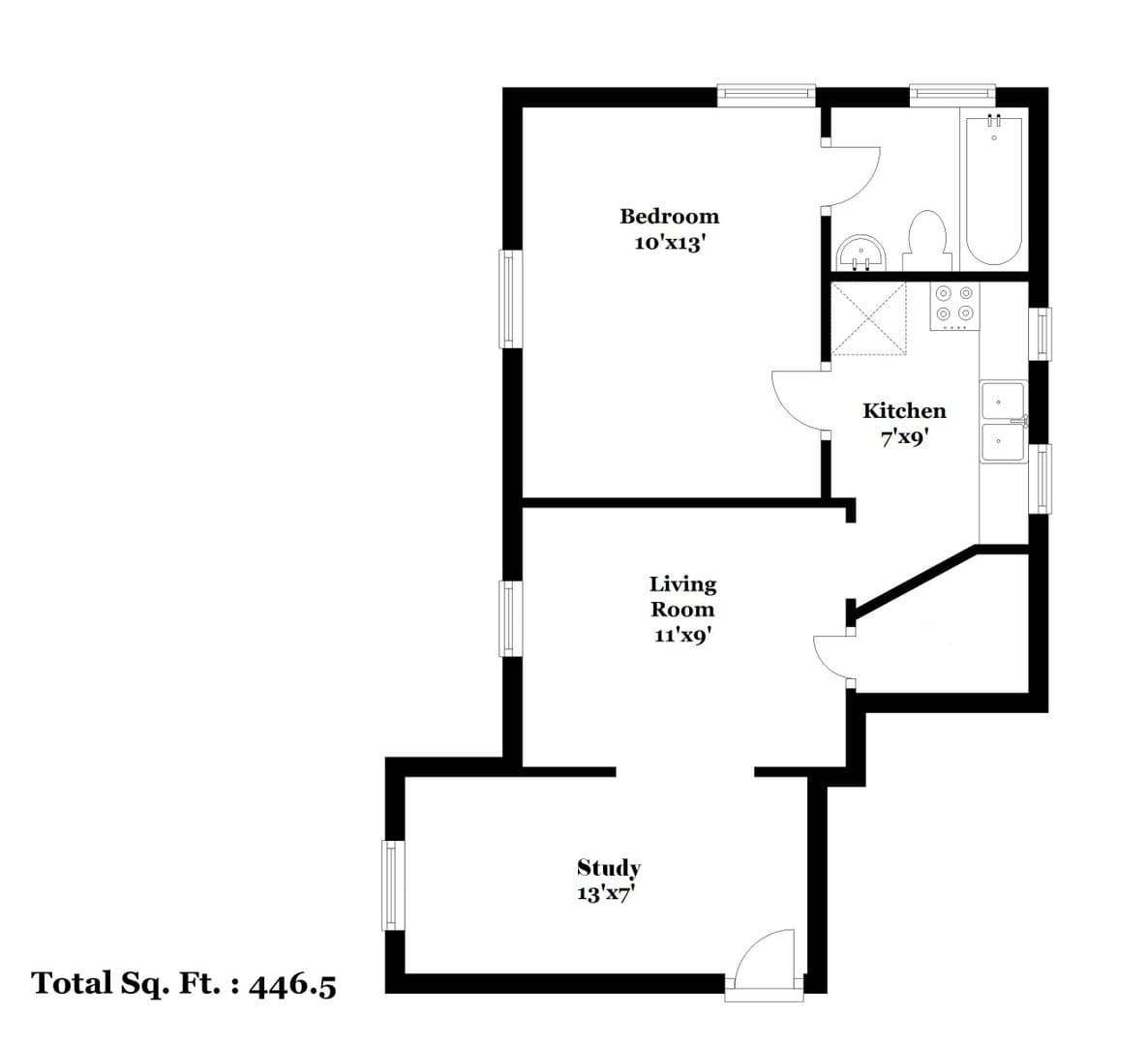 Ann Arbor Apartment: 1307 Washtenaw Ave