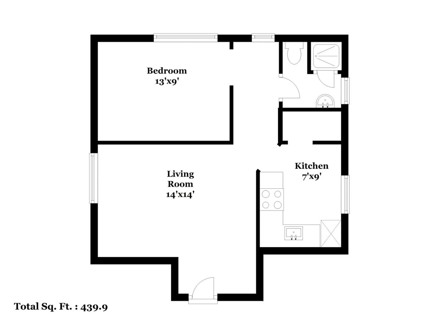 Ann Arbor Apartment: 514 S. Forest Ave