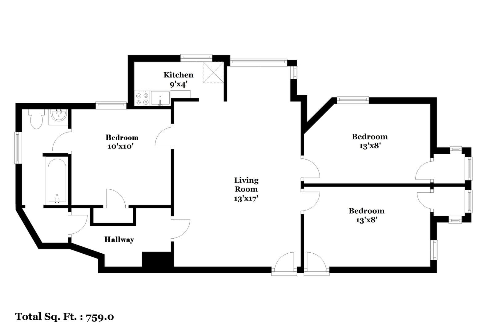 Ann Arbor Apartment: 1307 Washtenaw Ave