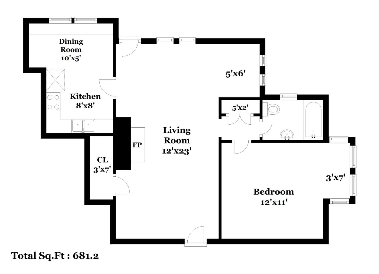 Ann Arbor Apartment: 1328 Washtenaw Ave