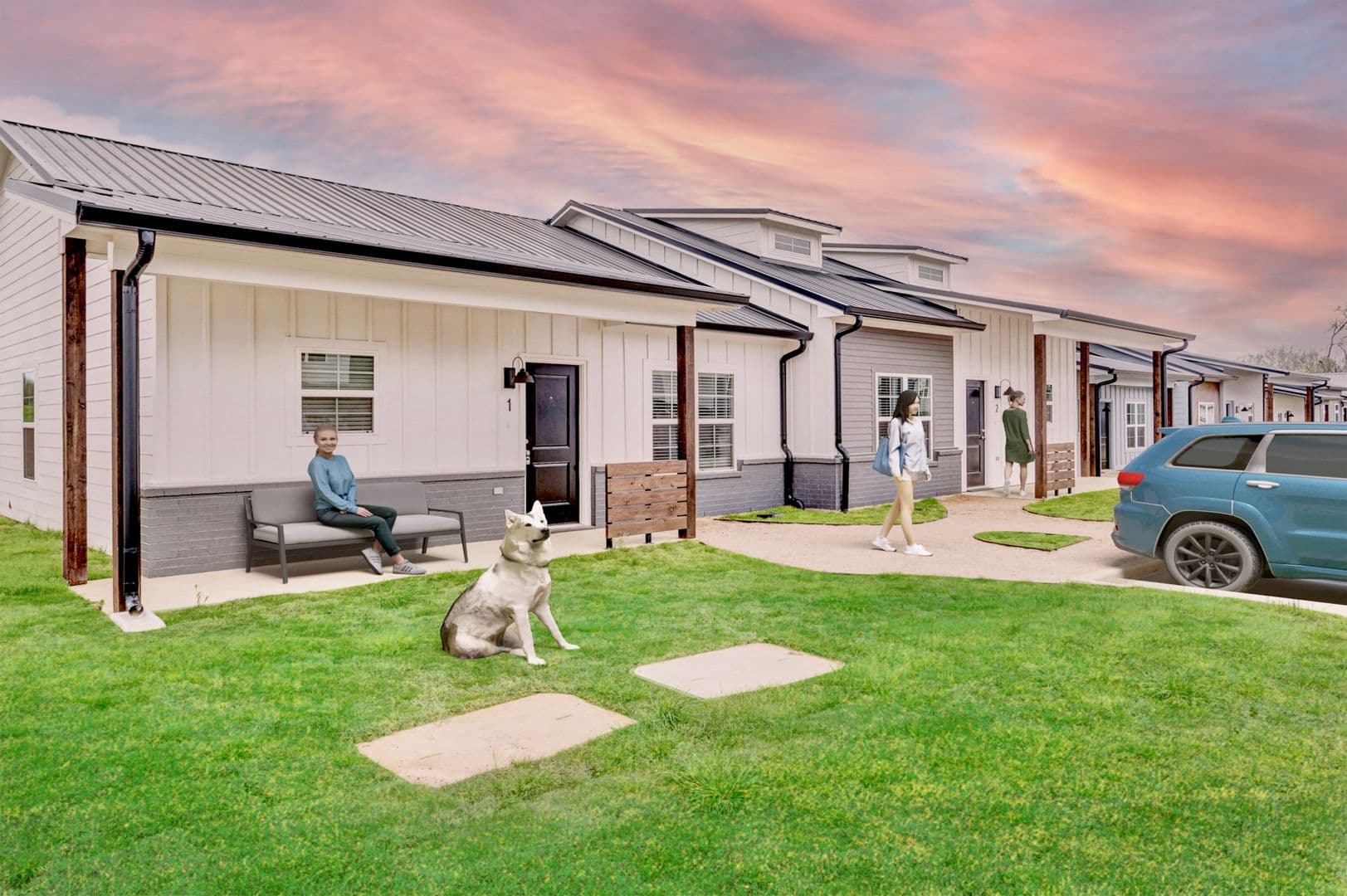 Bullard Townhome: 625 Papillon Rd