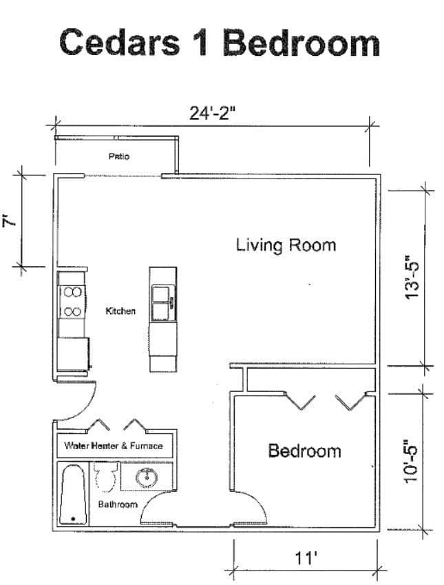 Kennewick Apartment: 3400 W 1st Place