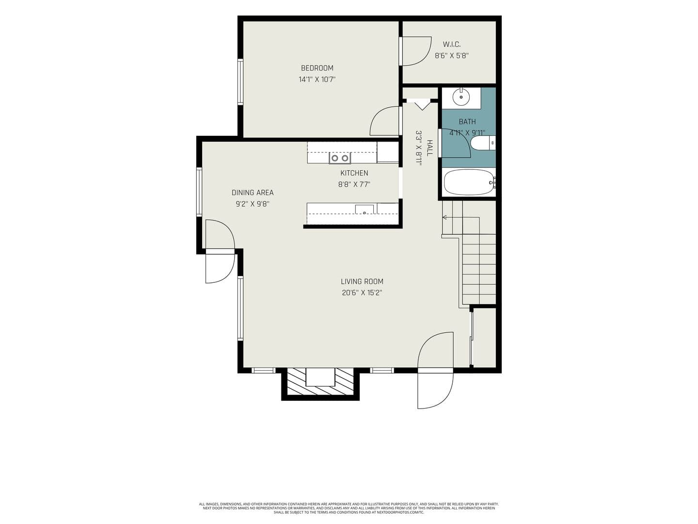 Denver Townhome: 6545 E Arizona Ave. #2