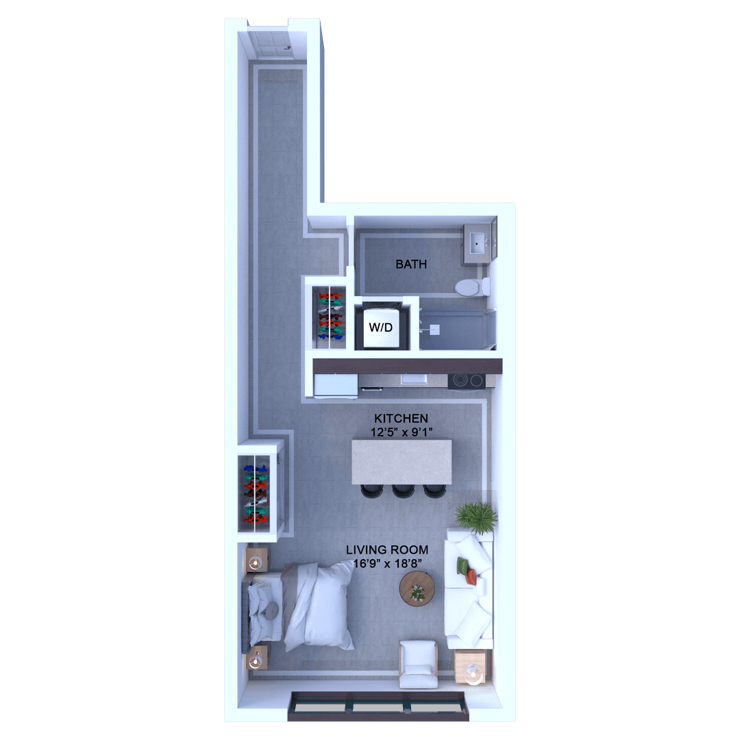 Detroit Apartment: 1249 Griswold Street