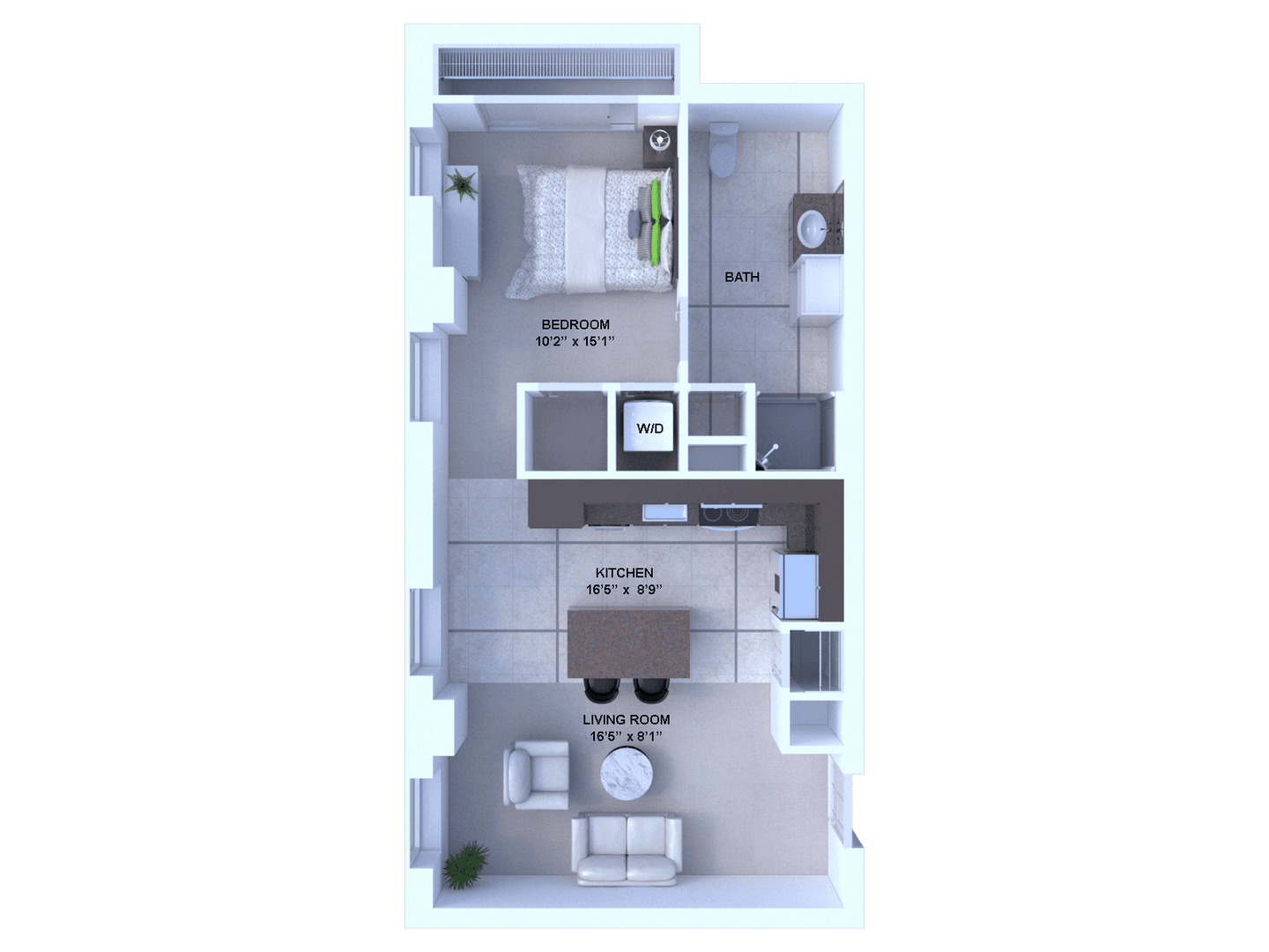Flint Apartment: 607 E. Second Ave