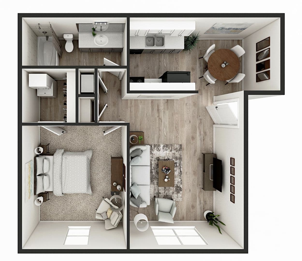 Tulsa Apartment: 6805 S. Lewis Ave