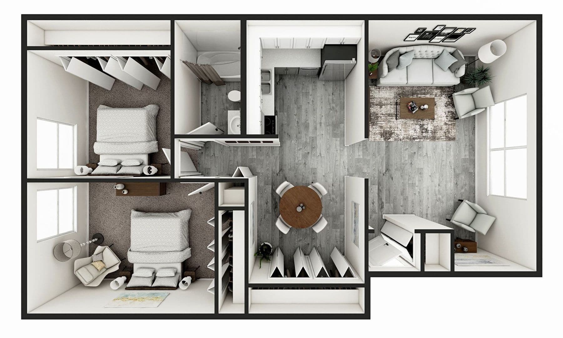 Montgomery Apartment: 800-834 Victoria Dr