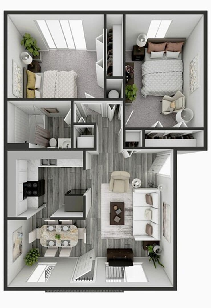 Fort Wayne Apartment: 5439 N. Clinton St.