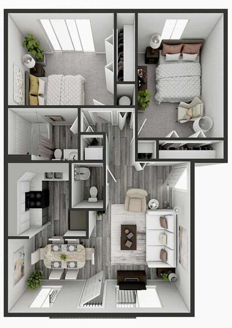 Fort Wayne Apartment: 5439 N. Clinton St.
