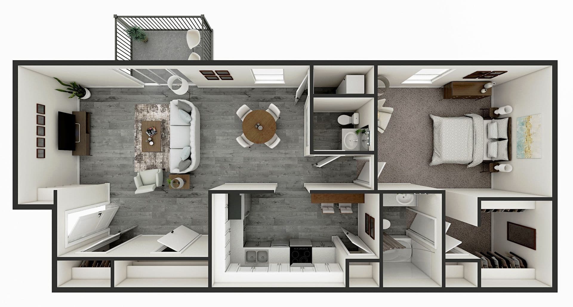 Indianapolis Apartment: 8002 Harcourt Rd