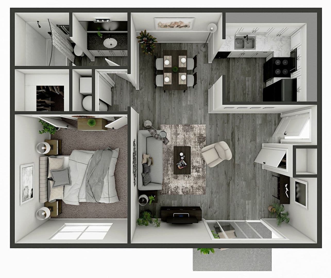 Indianapolis Apartment: 8444 Rothbury Dr