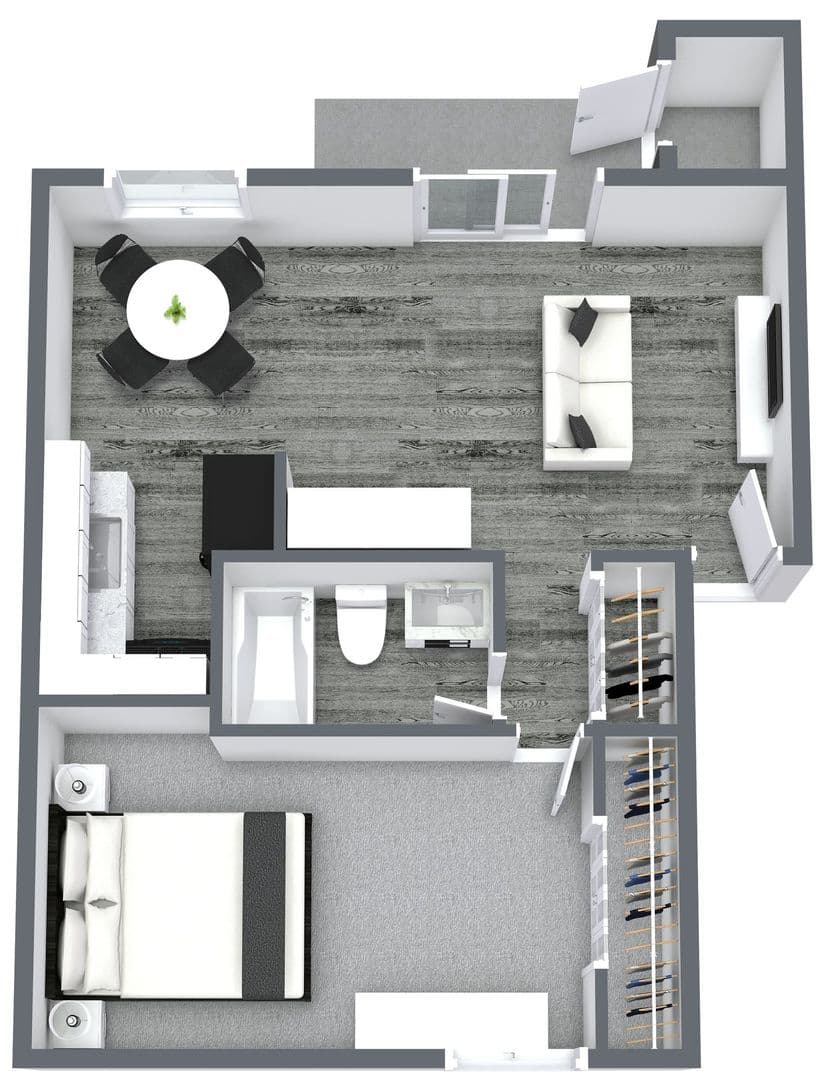 Indianapolis Apartment: 5500 Pleasant Hill Circle