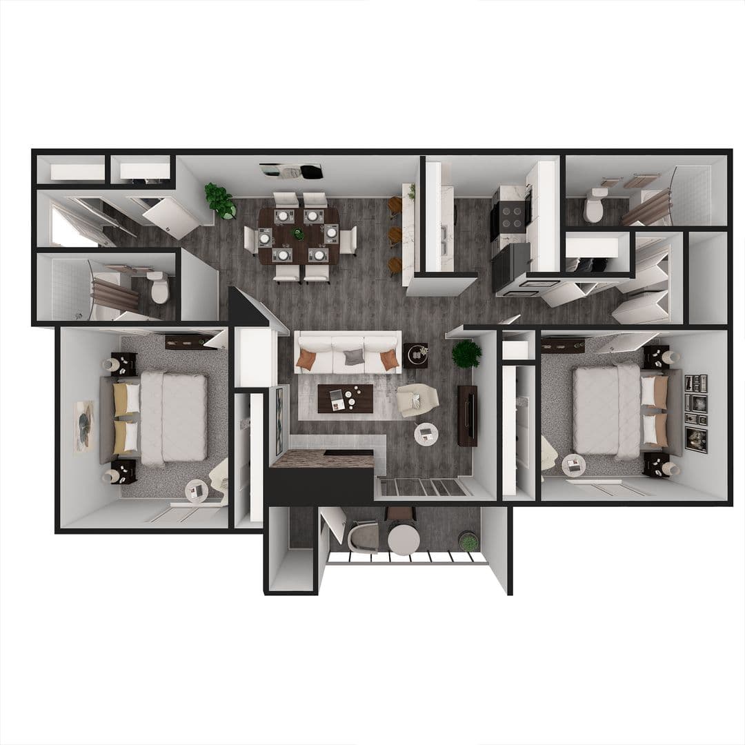 Fort Wayne Apartment: 5810 Meadows Dr.