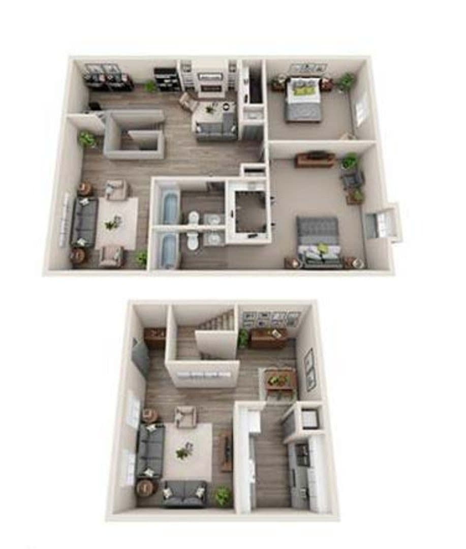 Indianapolis Apartment: 8444 Rothbury Dr