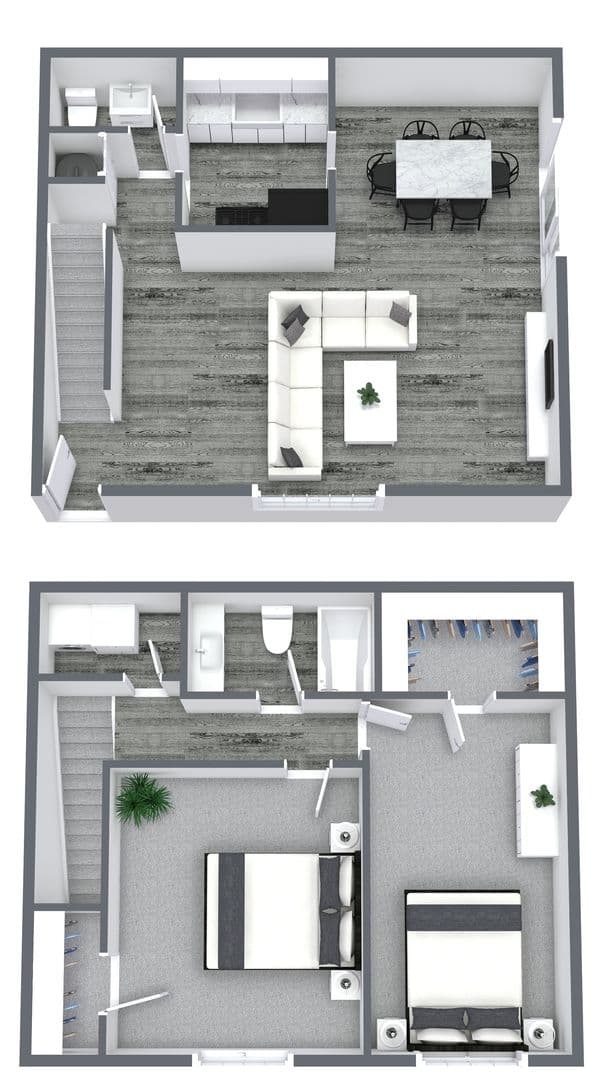 Indianapolis Apartment: 5505 Scarlet Drive