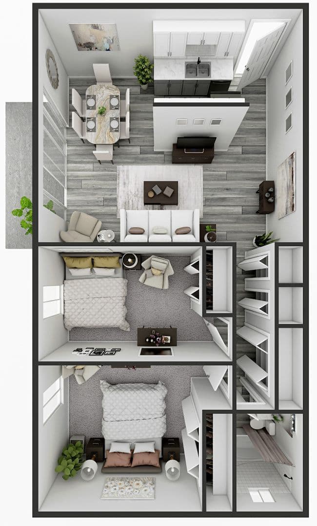 Fort Wayne Apartment: 2754 E. Paulding Road
