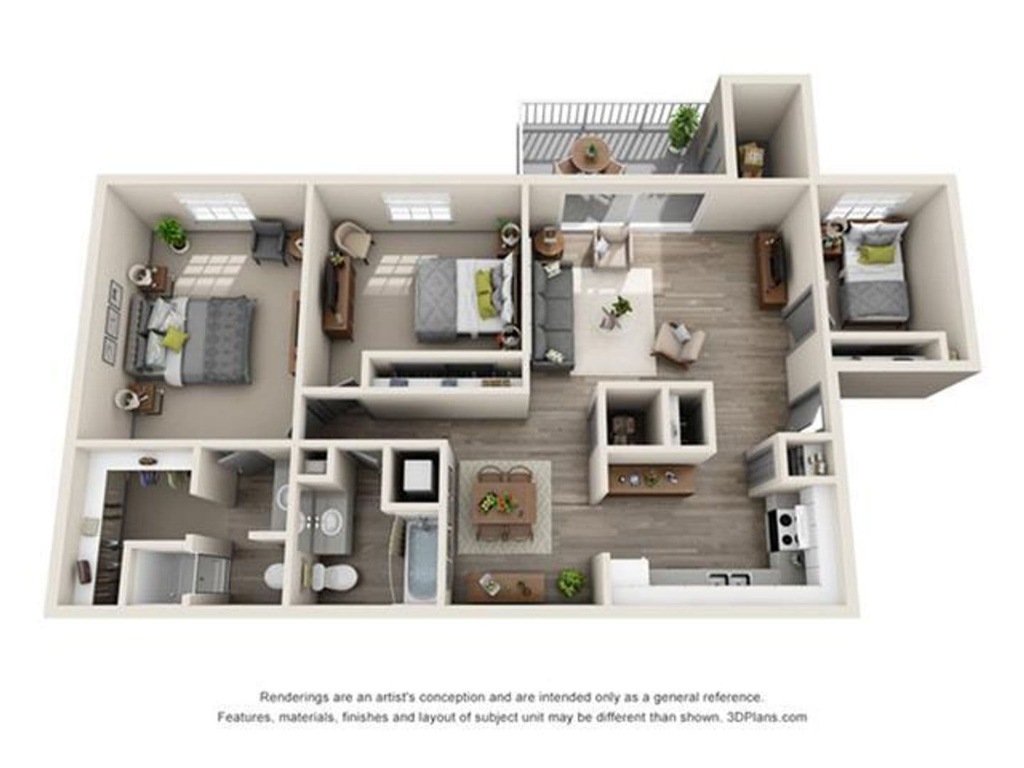 Indianapolis Apartment: 8444 Rothbury Dr