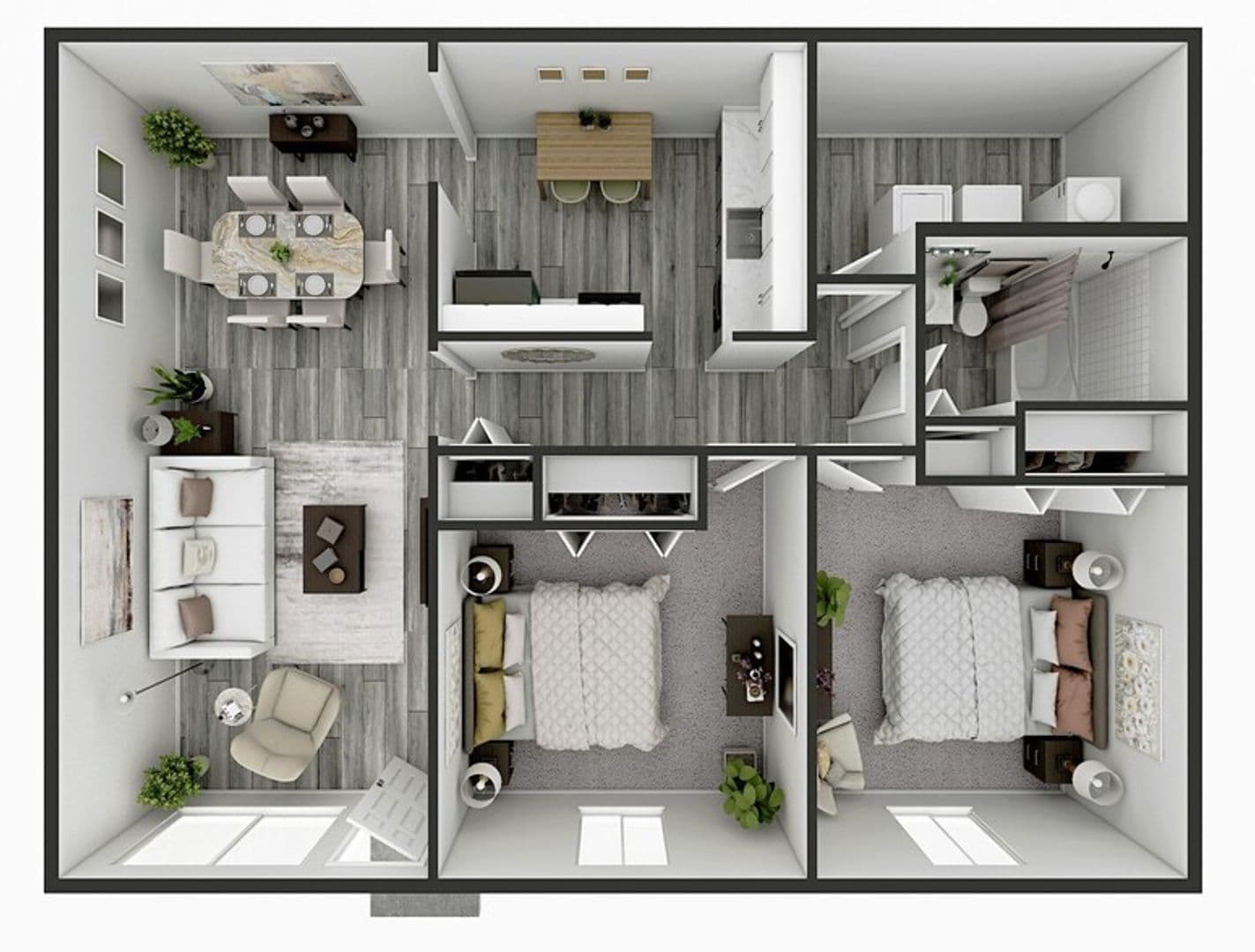 Fort Wayne Apartment: 6037 Ullyot Drive