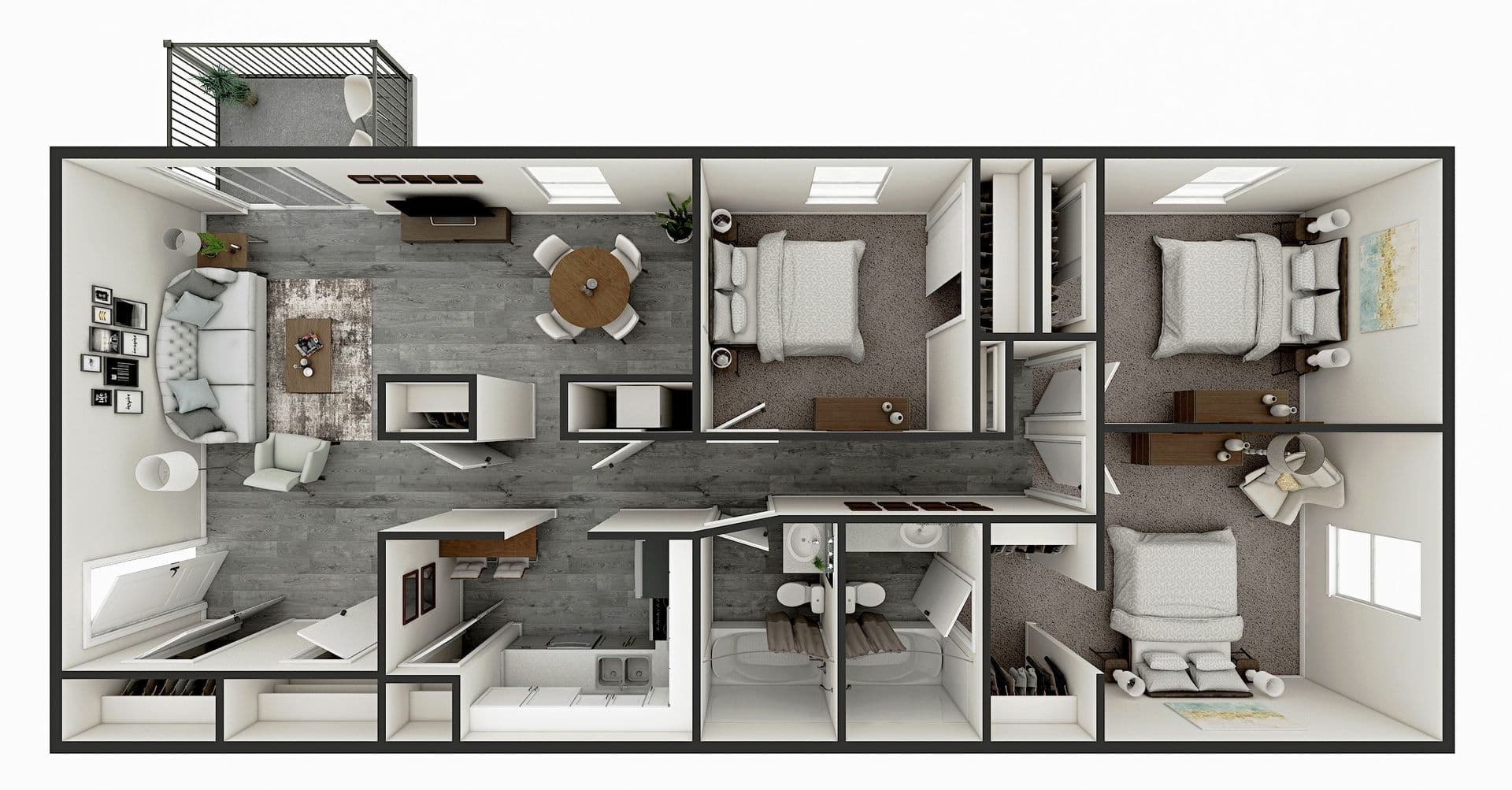 Indianapolis Apartment: 8002 Harcourt Rd