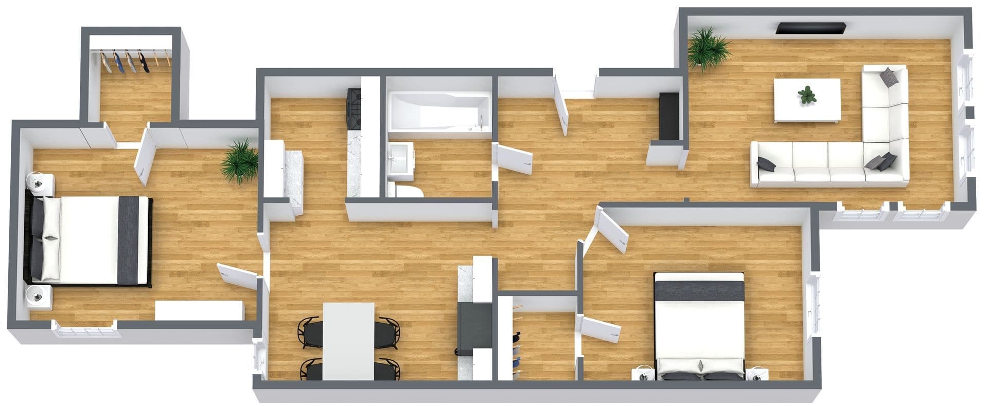 Chicago Apartment: 1716 W North Shore Ave